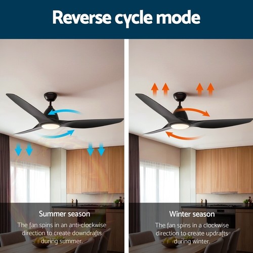 Devanti 64 Inch Ceiling Fan DC Motor Light Remote - Picture 7 of 22