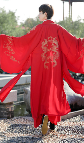 Altes chinesisches Hanfu Männer/Frauen Kleid Set Übergröße Paare Karneval Cosplay Set - Bild 7 von 18