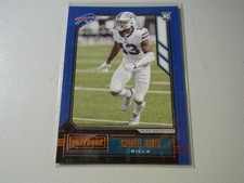 2020 Panini Playbook Rookies Orange Parallel Gabriel Davis #140 Rookie Bills