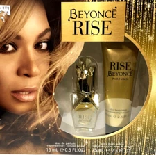 BEYONCE' RISE 2 pc Gift Set Eau De Parfum 0.5 FL OZ +2.5 FL OZ  Body Lotion NIB