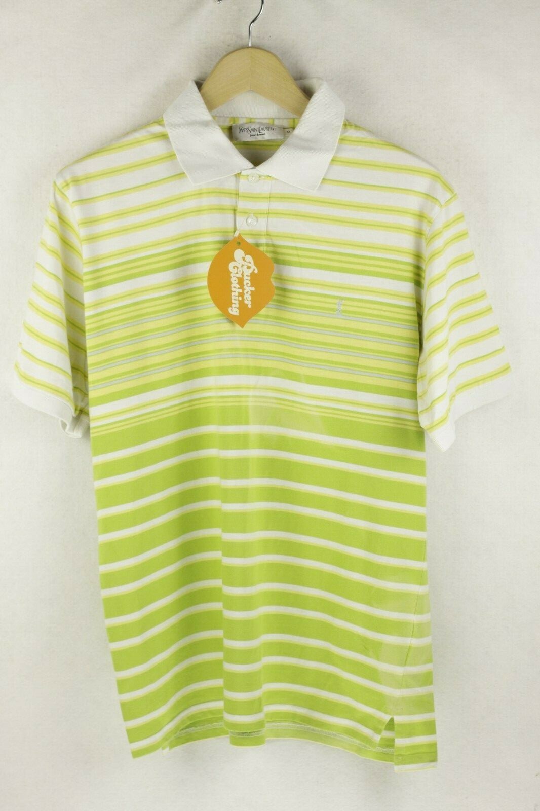 Polo uomo YVES SAINT LAURENT media manica corta cotone vintage