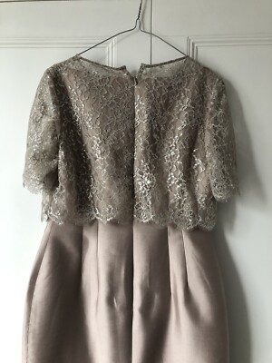 HOBBS ROSELLA LACE DRESS SIZE 10 PINK FORMAL WORK OCCASION RRP199 | eBay