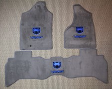 Grey Lloyd Velourtex Carpet 3pc Logo Floor Mats For 2002-2009 Dodge Ram Quad Cab Grey Lloyd Velourtex Carpet 3pc Logo Floor Mats For 2002-2009 Dodge Ram Quad Cab