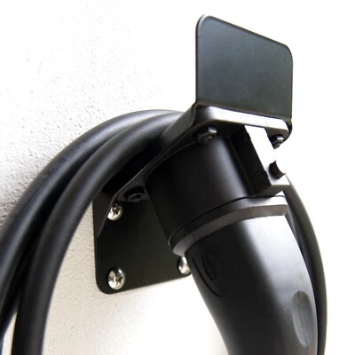 Platzsparende Typ 2 Wandhalterung, Halterung für Ladekabel – Wallbox Kabelhalter