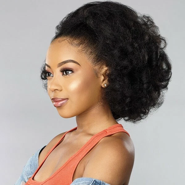 SENSATIONNEL CURLS KINKS&CO SYNTHETIC INSTANT DRAWSTRING PONYTAIL - RAIN MAKER - Image 3 of 4