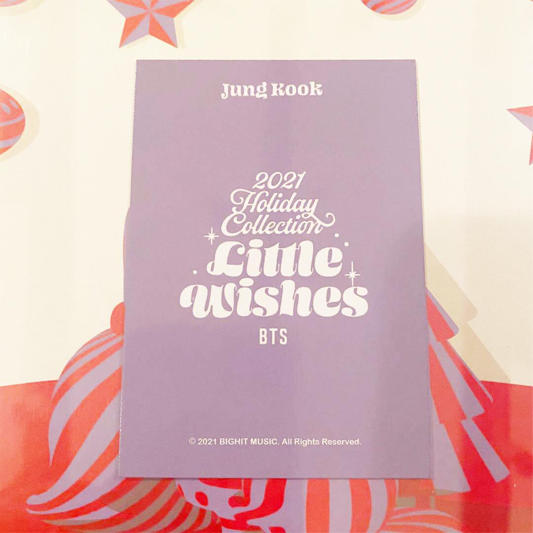 BTS Little Wishes Holiday Collection Cardigan Official