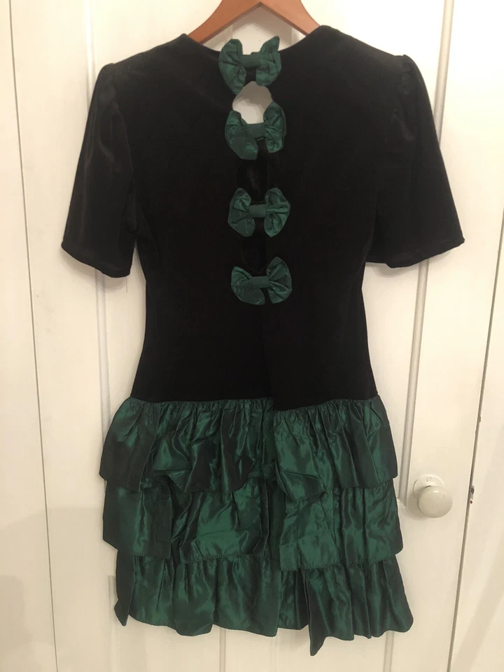 Vestido de formatura vintage da Juniors 5/6 - Imagem 2 de 3