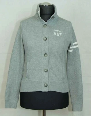 -^ Cardigan sweat femme Abercrombie & Fitch taille M très bon état / - Photo 1/4