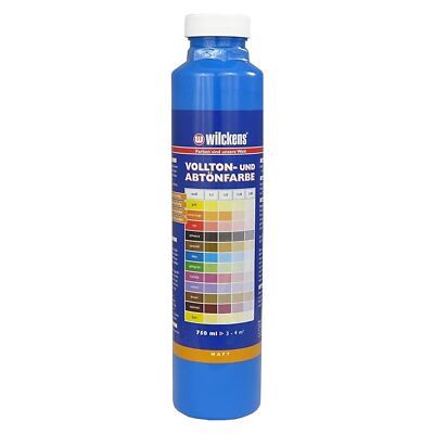 Wilckens Volltonfarbe Abtönfarbe Matt Mischfarbe 6 Farben 750ml (7,87 /1l)