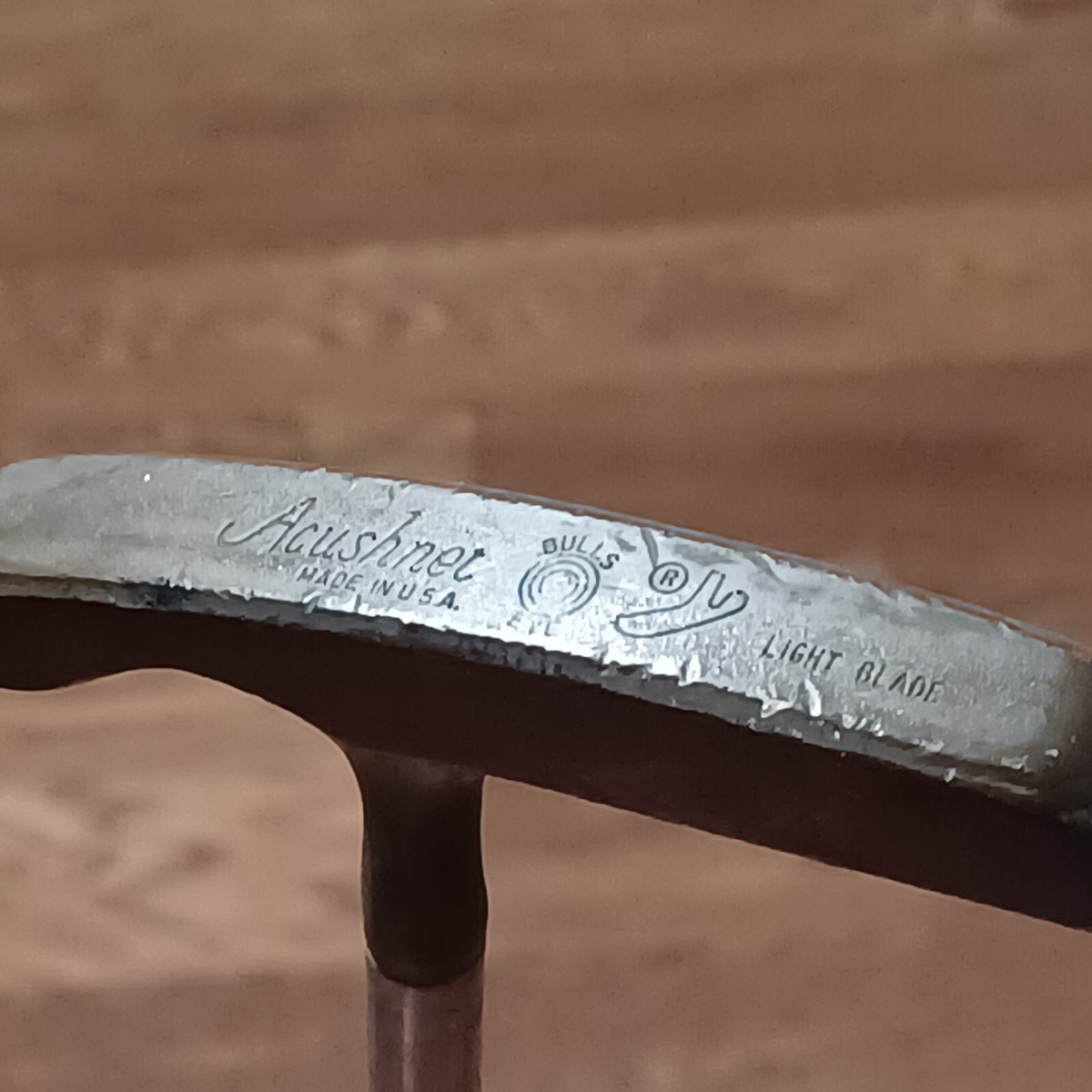 Tête De Putter Titleist Acushnet Bullseye - Lame Fine Ornementale Gravée - Droitière Ou Gauchère