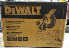 DeWalt 12” Double-Bevel Compound Miter Saw - DWS716 (Brand New)