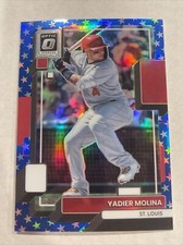 2022 Optic Yadier Molina Independence Day Base Parallel /76