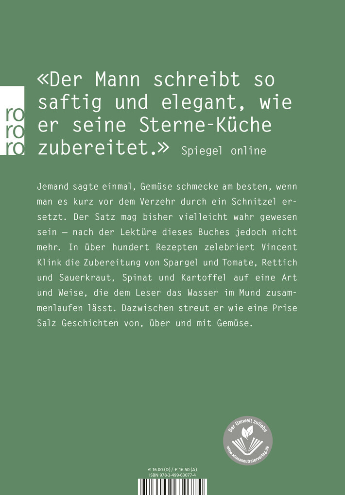 Thumbnail - Voll Ins Gemüse | Vincent Klink | 2018 | Deutsch
