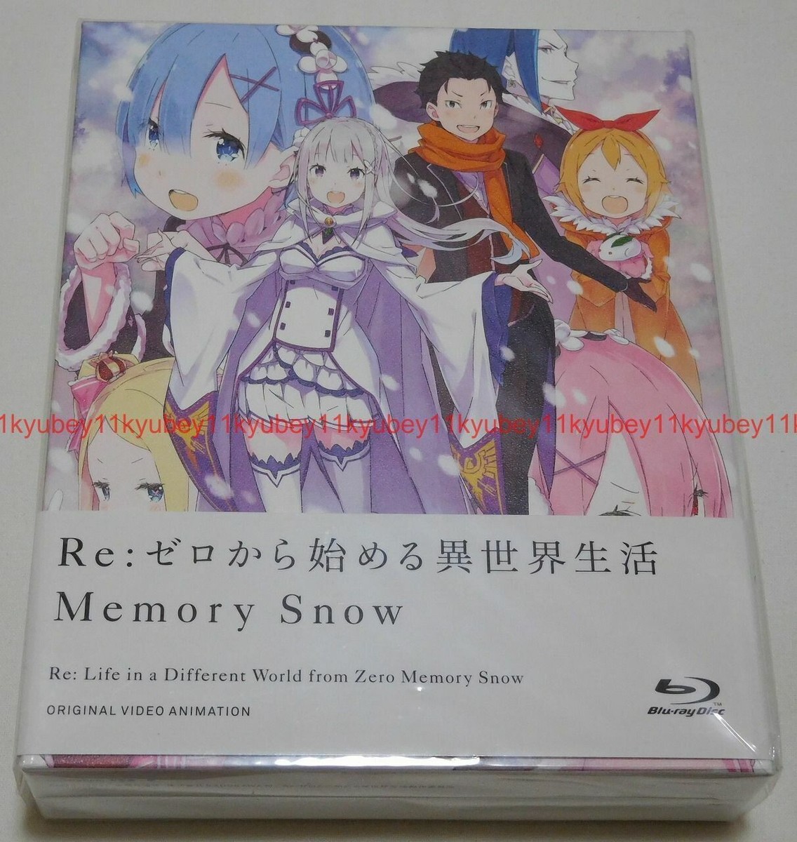 Re:Zero Starting Life in Another World Memory Snow Limited Edition