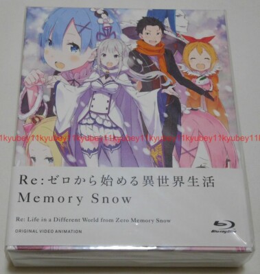 Re:Zero Starting Life in Another World Memory Snow Limited Edition
