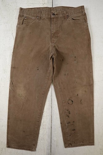 LOT OF 4 Carhartt Dickies Carpenter Pants 34x30 WORKWEAR Canvas - Picture 2 of 22
