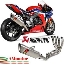 Complete Exhaust Akrapovic Honda Cbr 1000 RR-R 2020 Motorcycle Evolution Titan