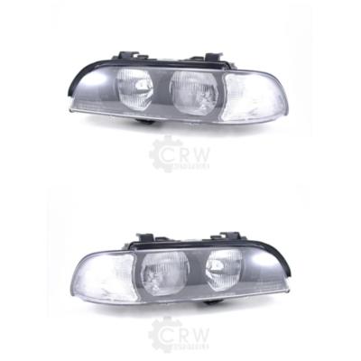 Halogen Scheinwerfer Set für BMW 5 E39 Bj. 11/95-08/00 H7/HB3 mit Motor 3HF