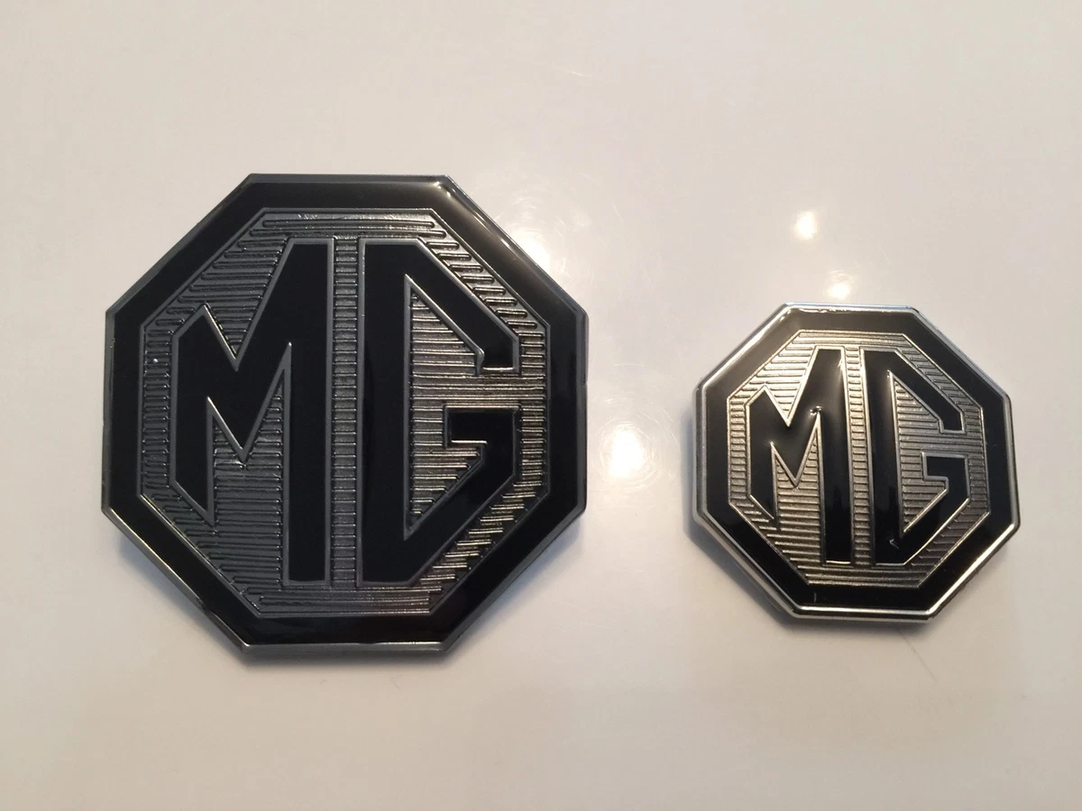 Genuine New 54MM MG LOGO INSERT BADGE Emblem TF ZR ZS ZT For Boot or Bonnet