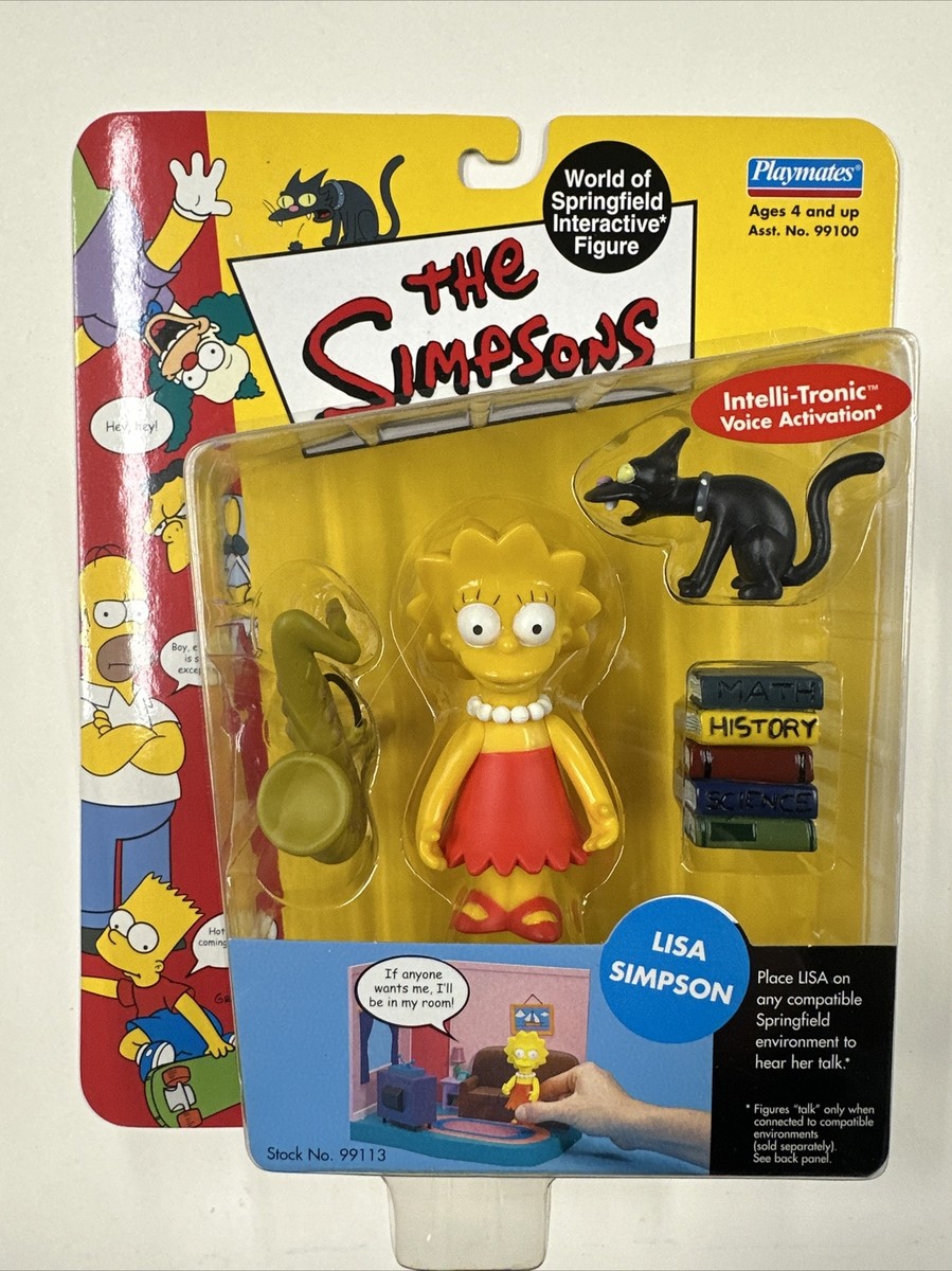 LISA SIMPSON Simpsons Playmates WOS Original SERIES 1 Action