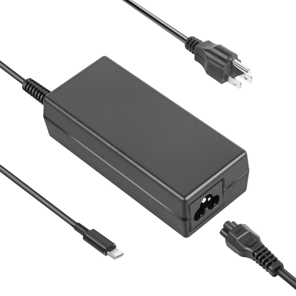 Cable de alimentación adaptador de CA cargador USB-C 65W para Dell Latitude 7430 P135G002 P136G002 Foto 4 de 4