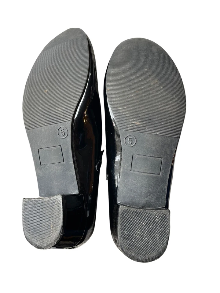 Zapatos Locker Niñas Mary Jane Zapatos Charol Bailarina Planos Talla 5 Foto 3 de 4