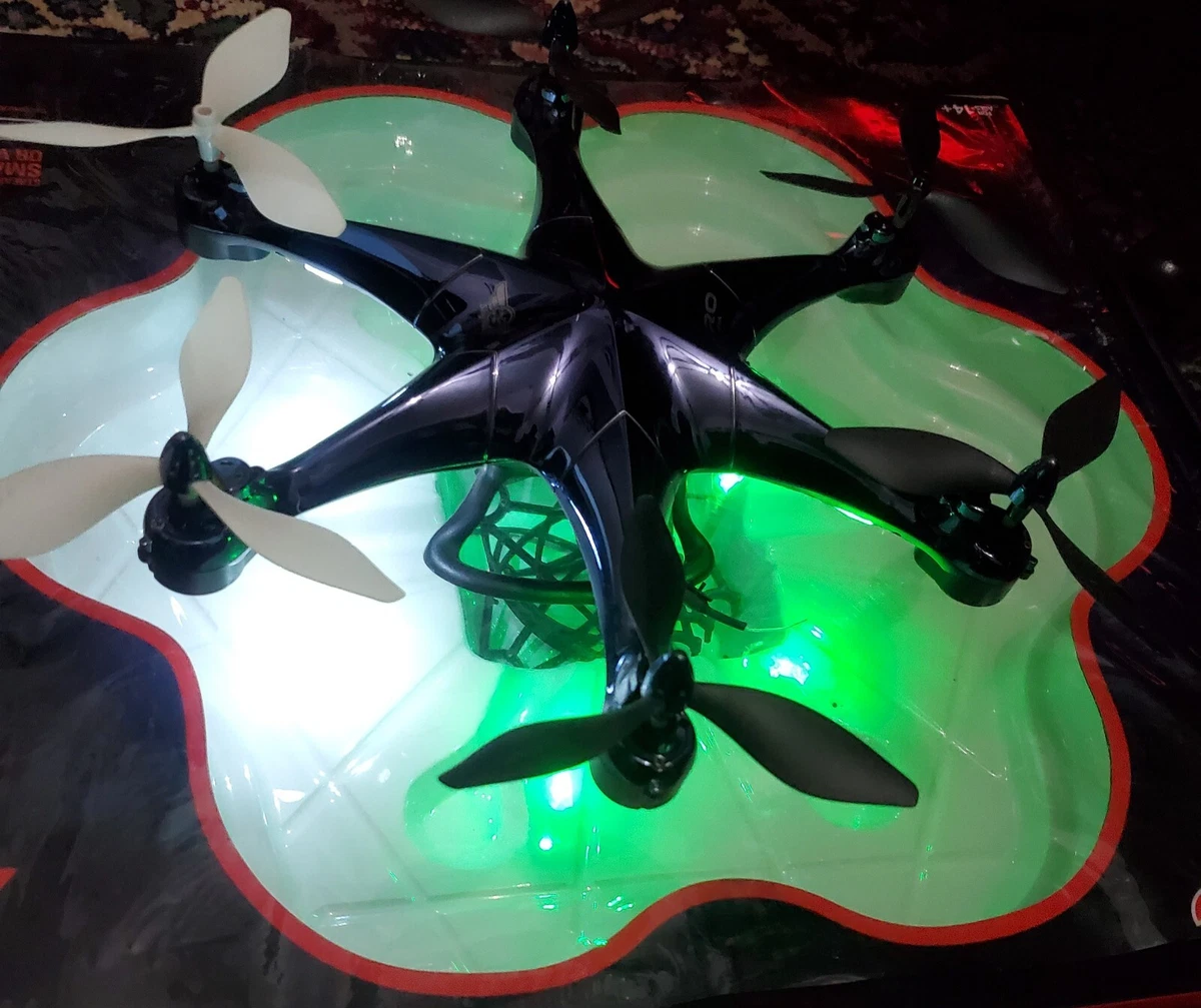 Eagle Pro 6 Rotor Drone With Wi Fi Camera With 4 Batteries And Charger Used