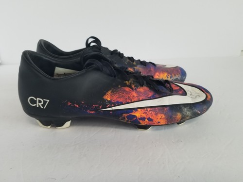 Nike 684 867-018 CR7 Cristiano Ronaldo Mercurial Soccer Cleats Shoes Men’s 8.5 - Picture 2 of 15