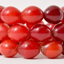 Pigeon Egg Red Trade Beads Sidley Collection