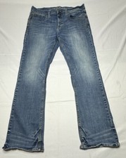 Cody James Jeans Men's Straight Leg Western Blue Denim Jeans - Size 35x30.5