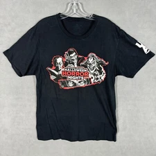Universal Studios Halloween Horror Nights 2020 T-Shirt Mens M AP HORROR ICONS