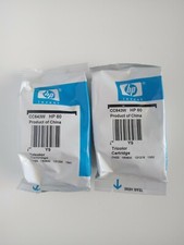Lot Of 2-HP 60 Tri-Color Ink Cartridge CC643W Genuine OEM Factory Sealed NEW