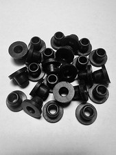 10 pack 1/4 6mm Top Hat Grommet Hydroponics D...