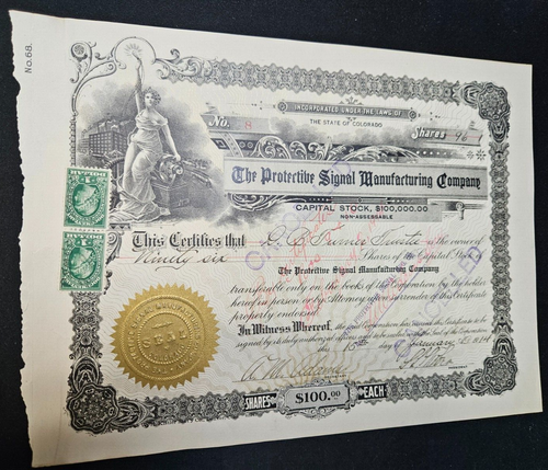 Vintage 1914 $100 