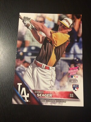 Corey Seager 2016 Topps Update Rookie Baseball Karte #US205 - Los Angeles Dodgers