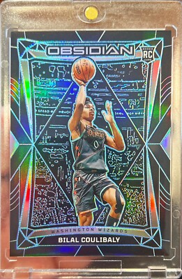 2023-24 Obsidian Bilal Coulibaly Rookie Electric Etch Blue /30 SP RC #162
