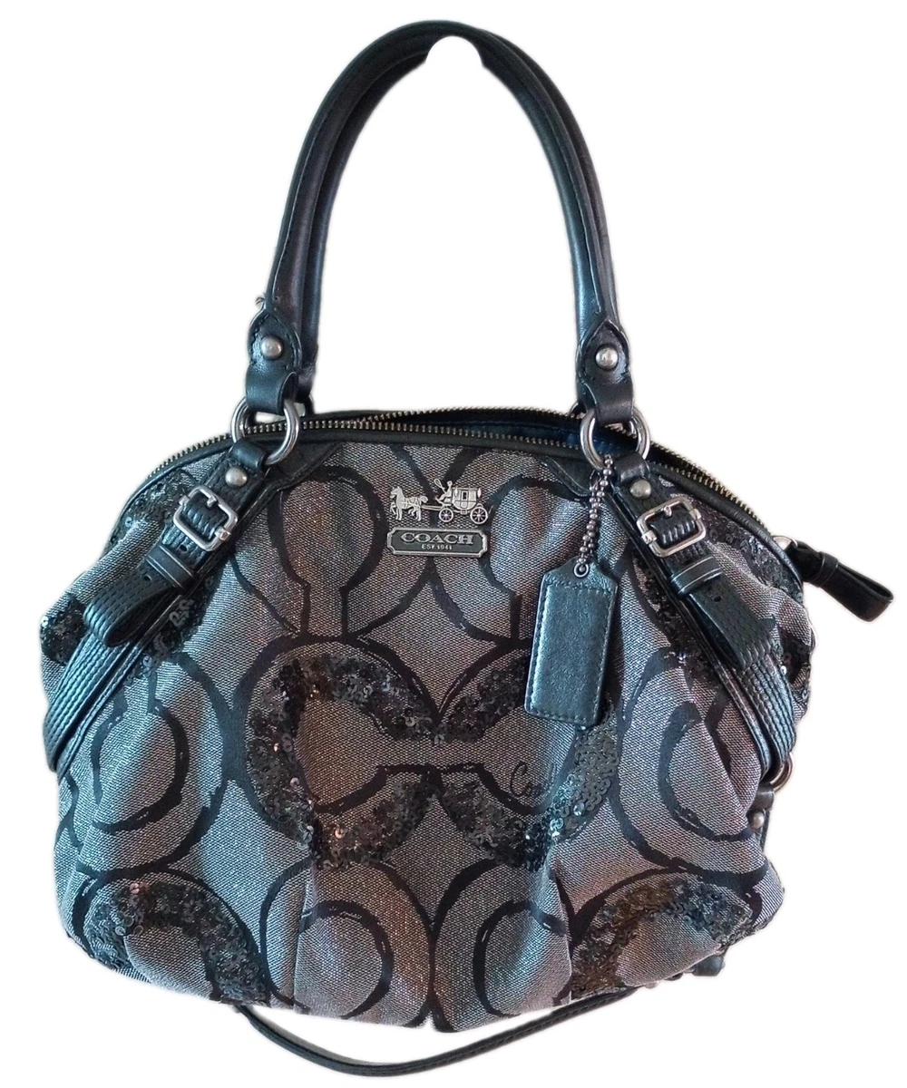 Coach Madison Sequin Satchel/Top Handle Bag Handbags & Bags for