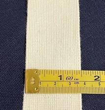 1 1/2 Inch Natural Heavy Cotton Webbing 10 Yards for Bags Backpack Straps Belts