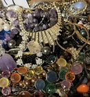 Vintage & Modern Some Signed Costume Jewelry Lot Full Small Priority Box # 14
