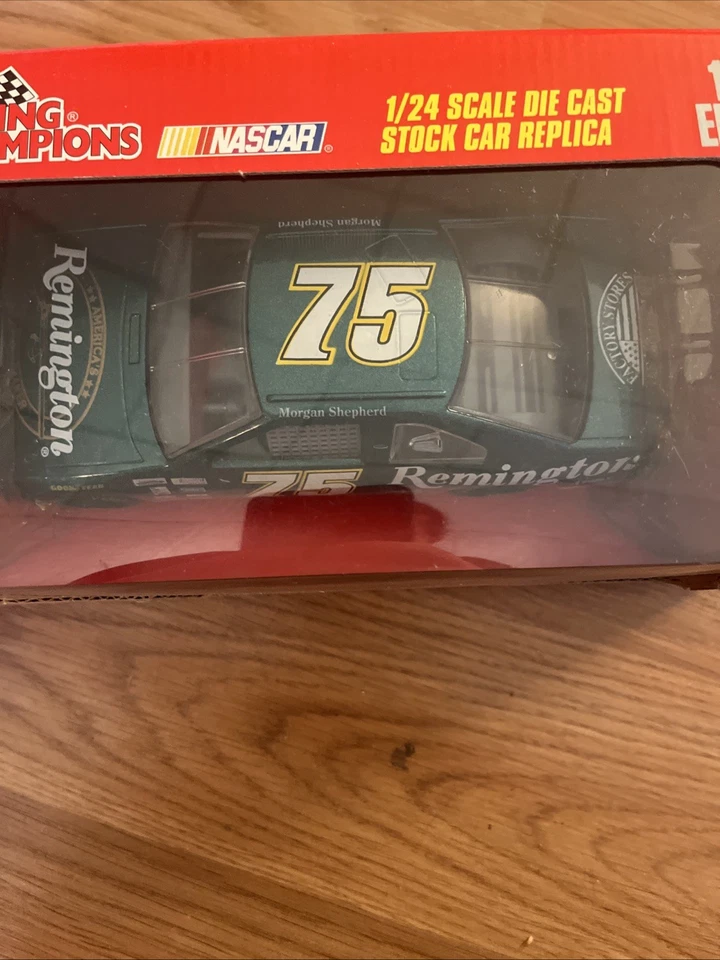 Réplica de coche fundido a presión Racing Champions 1:24 - Morgan Shepherd, #75, Remington, 1996 Foto 3 de 3