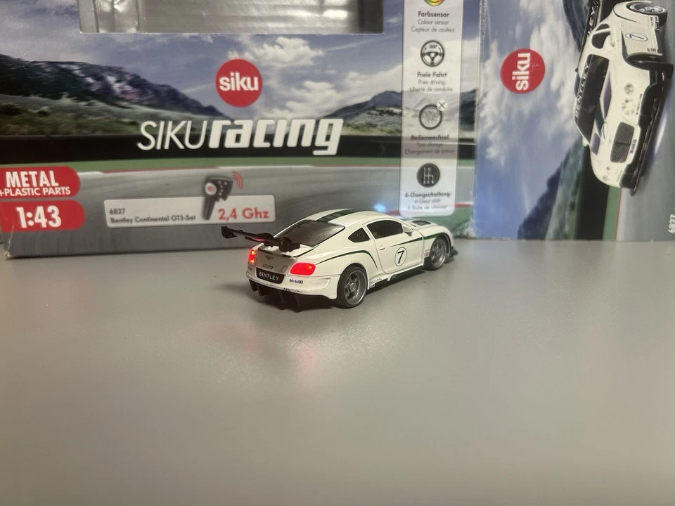 Siku Racing RC 1:43 Bentley Continental GT3-Set 6827 In Ovp - Bild 3 von 4