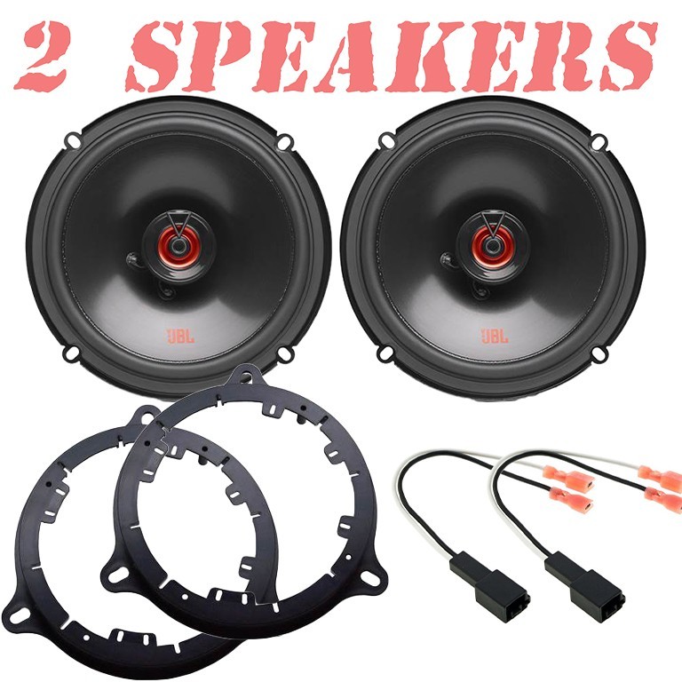 JBL Club620F Shallow Mount Front Door Car Speakers for Infinity