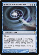 2x Djinn of Infinite Deceits Commander 2013 LP MTG