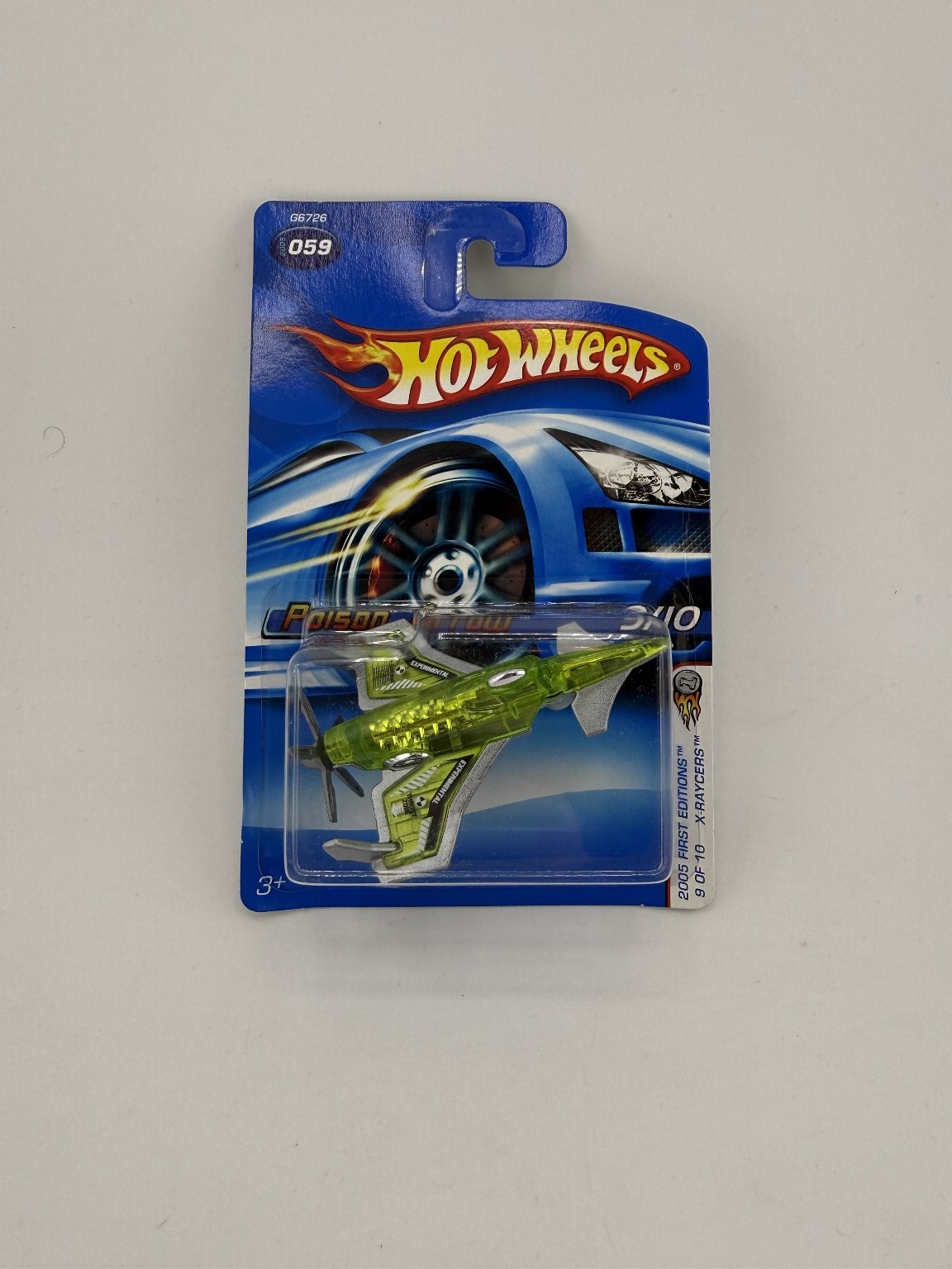 Hot Wheels Poison Arrow 2006 1:64 Diecast Model Toy Airplane