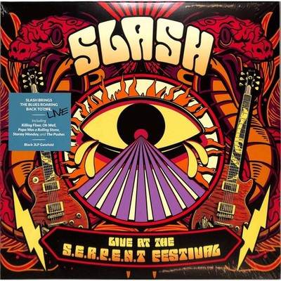 Slash / SLASH - LIVE AT THE S.E.R.P.E.N.T. FESTIVAL (BLACK (3LP) / earMUSIC / 0