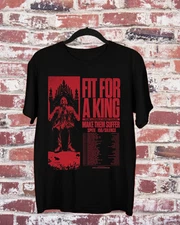 Fit For A King The Lonely God Tour Make Them Suffer Band T Shirt S-5XL