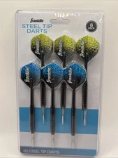 Franklin Sports Soft Tip Darts Set of 6 Pack 18 Gram Soft Tip Darts - New
