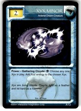 2001 Magi-Nation Duel: Special Deck Base Card A13 C Xyx Minor