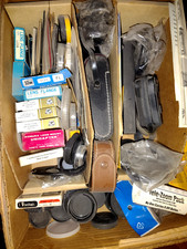 Mystery Lot PHOTOGRAPHY Accessories FILTERS Cases Caps Eyepieces HOOD Manuals