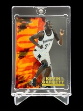 1996/97 NBA Hoops KEVIN GARNETT “HOT LIST” ACETATE SP INSERT 4 OF 20🔥RARE🔥
